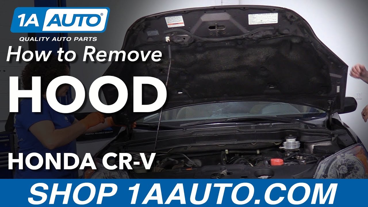 How to Replace Hood 0711 Honda CRV YouTube