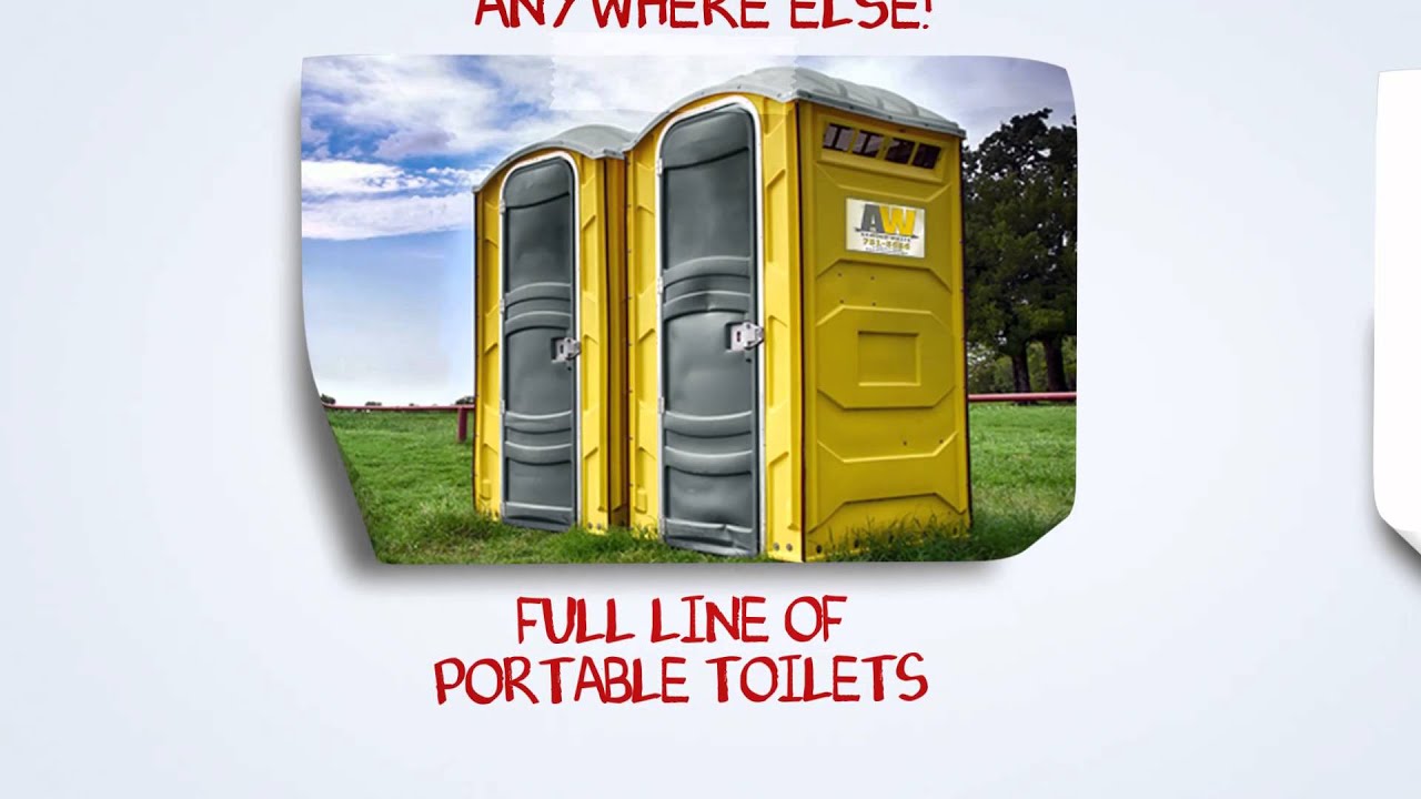 Portable toilet Rentals Portable toilet Rental Prices YouTube