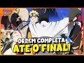 GUIA COMPLETO DE NARUTO❗ ATÉ O FINAL EM ORDEM CRONOLÓGICA❗【ATÉ 2023】