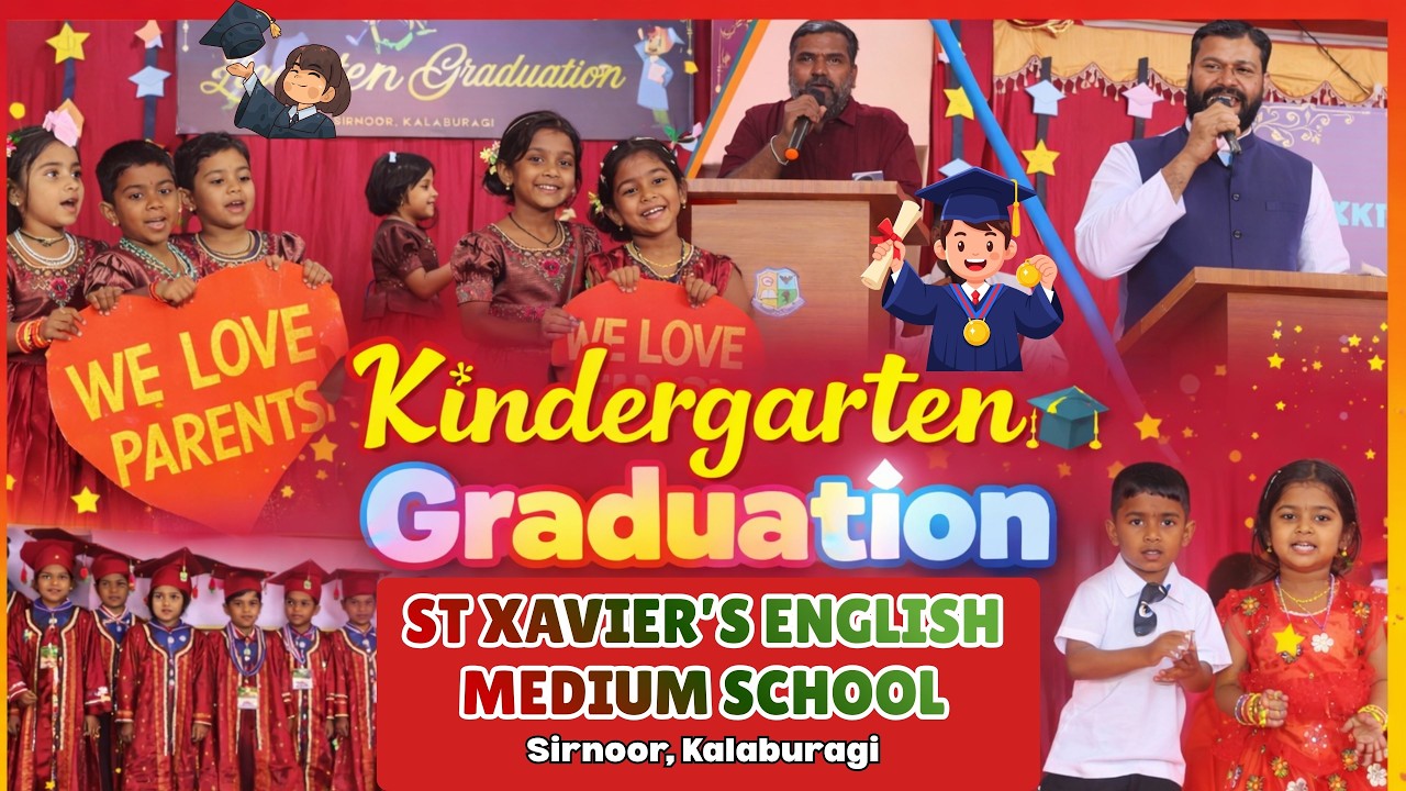 Kindergarten Graduation Ceremony 🎓 | St. Xavier’s EM School