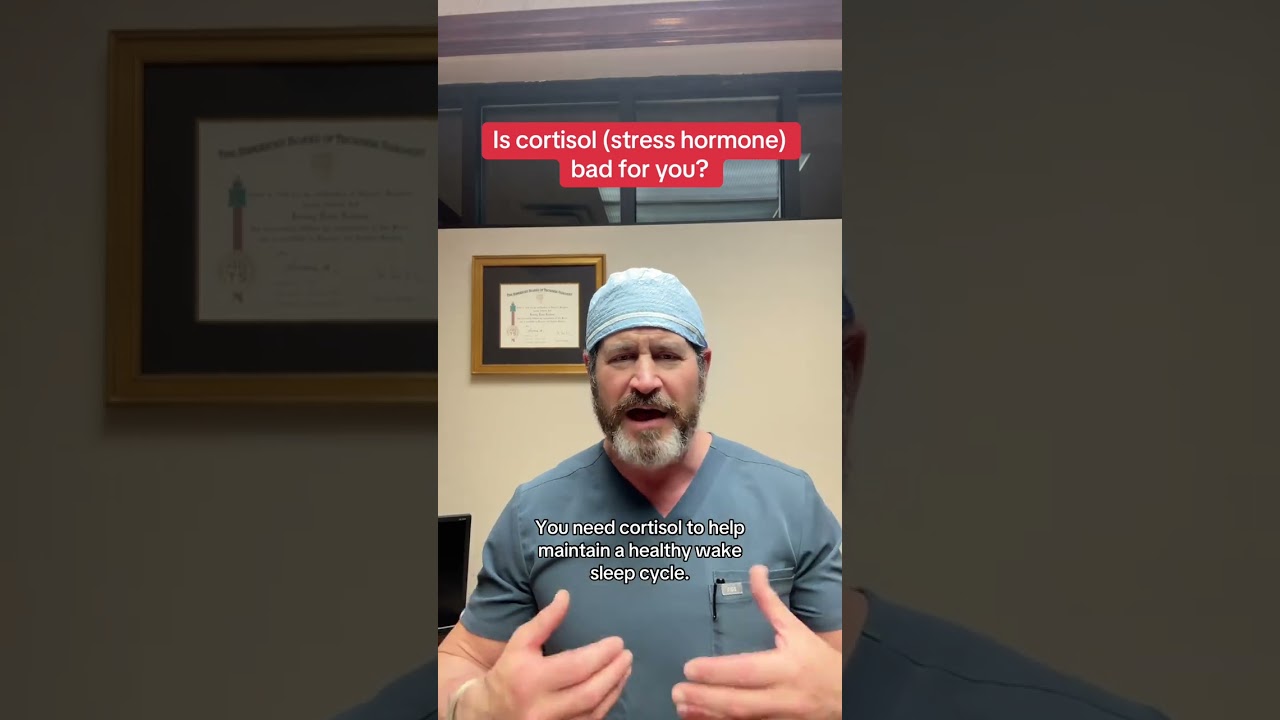 Is cortisol (the stress hormone) bad for you? 