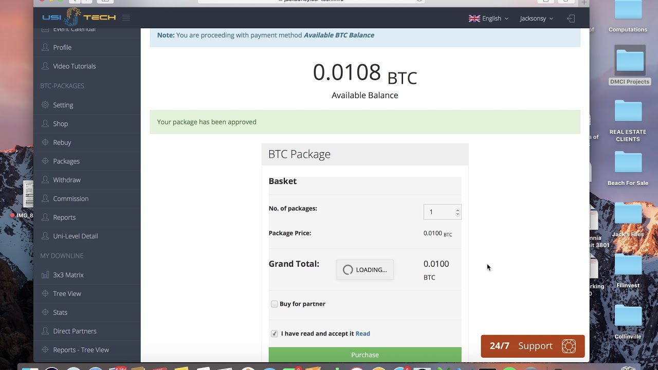 Rebuy procedure USITECH by Team VansonElite
