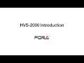 HVS-2000 Introduction