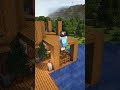 Minecraft Lakeside Spruce House. #minecraft#minecraftbuilds#minecrafttutorial