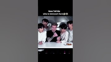 introvert v and extrovert 🐇😂😅 #bts #ytstudioes #taekook