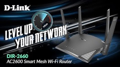 D-Link, AC2600 EXO Smart Mesh Wi-Fi Router DIR-2660 Speedtest