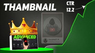 How To Make ( THUMBNAIL ) in Just 10 Minutes ! 📈