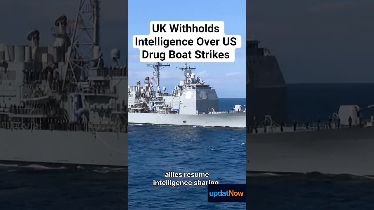 UK Withholds Intelligence Over US Drug Boat Strikes | Geopolitics Explained #shorts #politics
