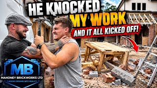 Never kick another man’s work.