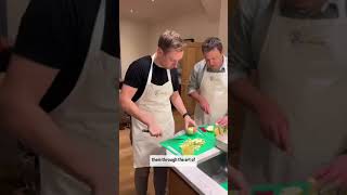 TEAM BUILDING COOKING CLASS   Yesterday I catered a Mediterranean team building cooking experience f