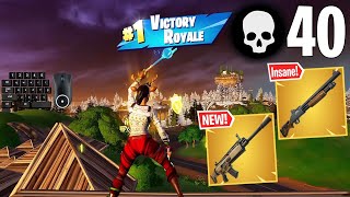 40 Elimination Solo Squads Win Full Gameplay (Fortnite Chapter 5)