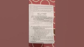 ICSE class 9, Previous year question paper of History and Civics ( Second term)