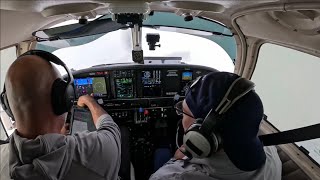 VFR to IFR Flight in the Cherokee Six (30-Minute Cut) | KLOT → KDVN | RNAV 21 Approach
