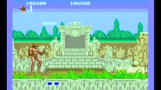 Altered Beast Level 1 and 2 (Mega Drive)