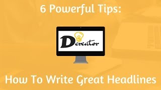 Celebrity How To Write Great Catchy Headlines - 6 Powerful Tips & Examples! Profile