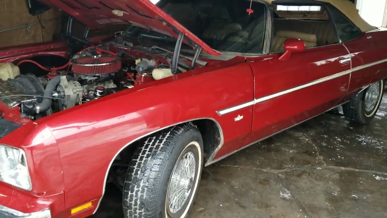 1975 caprice convertible 383 STROKER ❤️‍🔥💨💨 DONK BY C -BLOCK RASCAL CHICAGO ILL