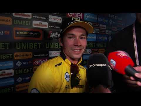 Primož Roglič - post-race interview - Stage 1 - Giro d'Italia 2019