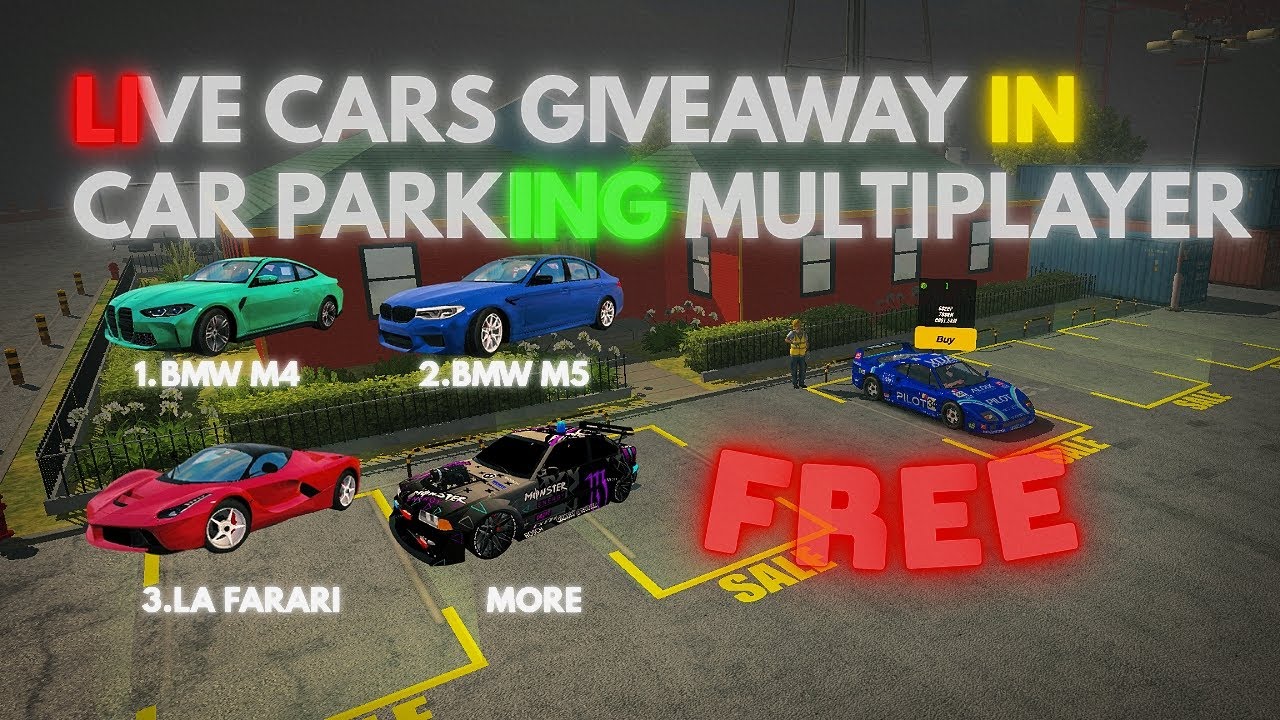 LIVE CARS GIVEAWAY IN CAR PARKING MULTIPLAYER WITH SUBSCRIBER