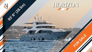 M/Y HORIZON for Sale | 93' 6" (28.5m) Benetti Yacht