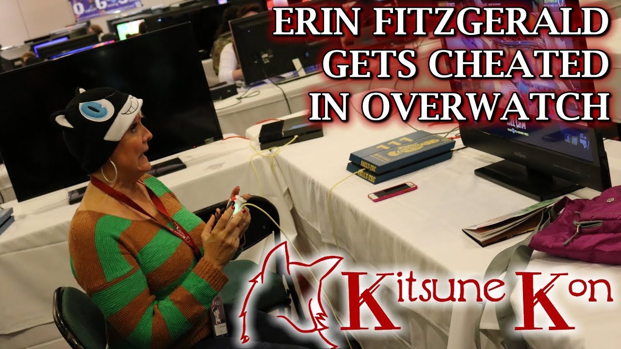 Erin Fitzgerald Gets Cheated In Overwatch - Kitsune Kon 2016
