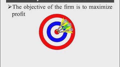 Theory of the Firm Part 1: Concepts of production and Costs