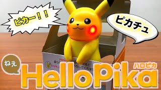 ねぇハロピカ【ポケモン】ピカチュウ なきごえ 10まんボルト ピカー！！ タカラトミー pokemon hellopika talking pikachu