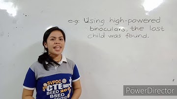 Dangling and Misplaced modifiers