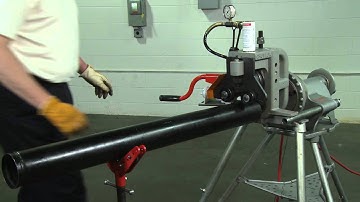 Anvil International - Grooved Pipe Fittings - Roll Groove Operation Video