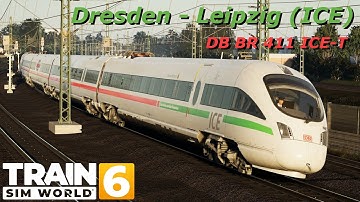 TSW6 Leipzig-Dresden - Green Tilting Machine (DB BR 411 ICE-T)