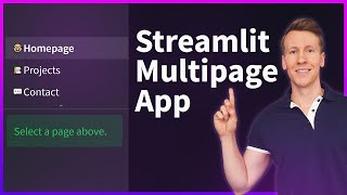 How to create a Streamlit Multi-Page Web App screenshot 4