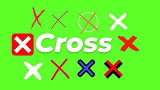 Animated Cross GIF Green Screen Pack (Free Download)