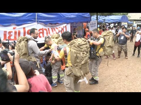 Chinese Teams Join Cave Rescue Operation for Missing Footballers in Thailand