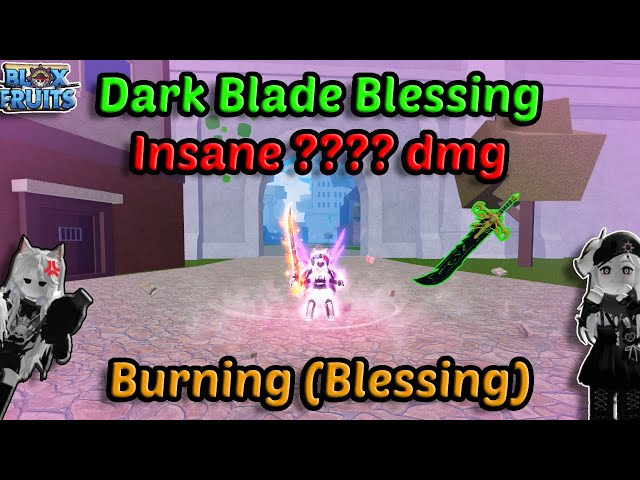 I Got burning blessing on RENGOKU! *INSANE DAMAGE* Roblox Blox Fruits -  BiliBili