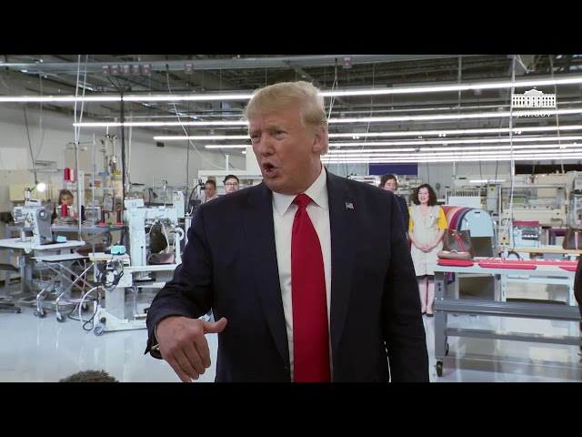 President Trump Remarks at Louis Vuitton Tour 