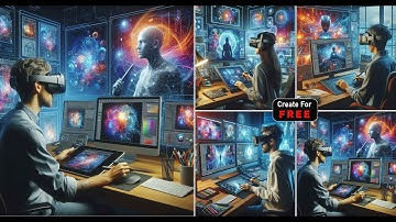 How to Create Ai trending images | #aiartgenerator #ai #trendingphotoediting #msgraphics #bing