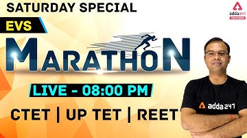 CTET/UPTET/REET 2021 Marathon | EVS
