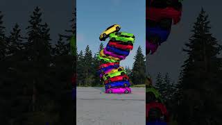 Beamng Suv Tower Crash Test beamngdrive shorts automobile