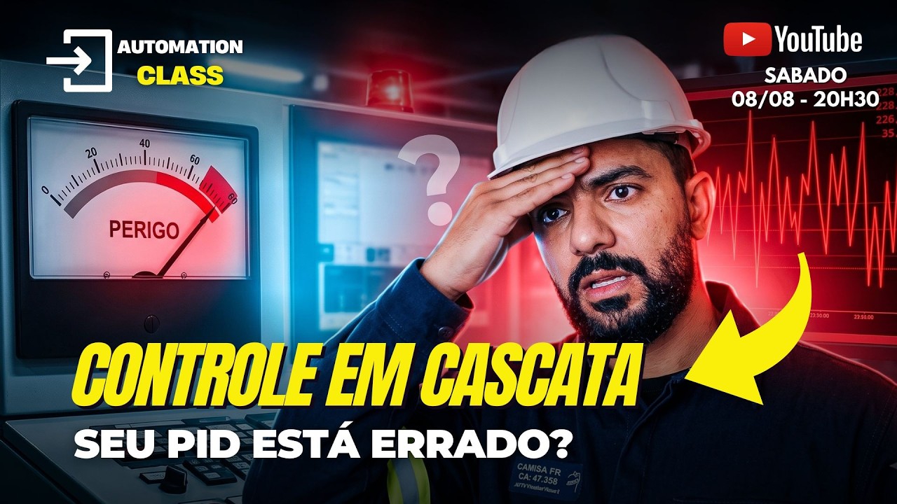 Quando e como usar Controle em Cascata para otimizar qualquer processo industrial (PID na Prática)