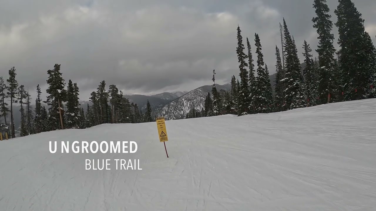 Skiing Santa Fe Ungroomed Blue Ski Trail W Moguls Keystone Colorado 01 skiing-santa-fe-ungroomed-blue-ski-trail-w-moguls-keystone-colorado-01