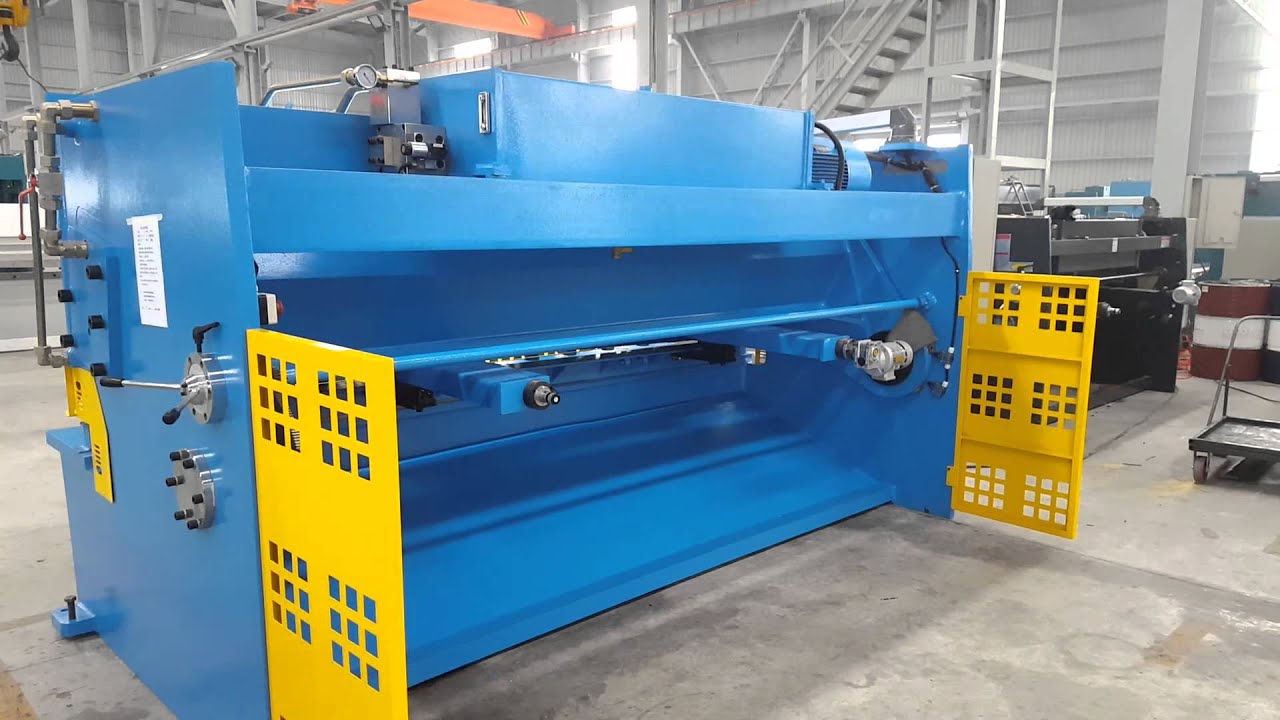 KRRASS 12x 3200 mm Metal Shearing Machine /Hydraulic Shear - YouTube
