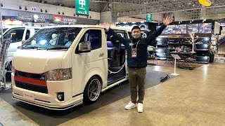 【TOKYO AUTO SALON2022 JAPAN REPORT】カズキオートのカズキのライブ配信TAKE2【HIACE】