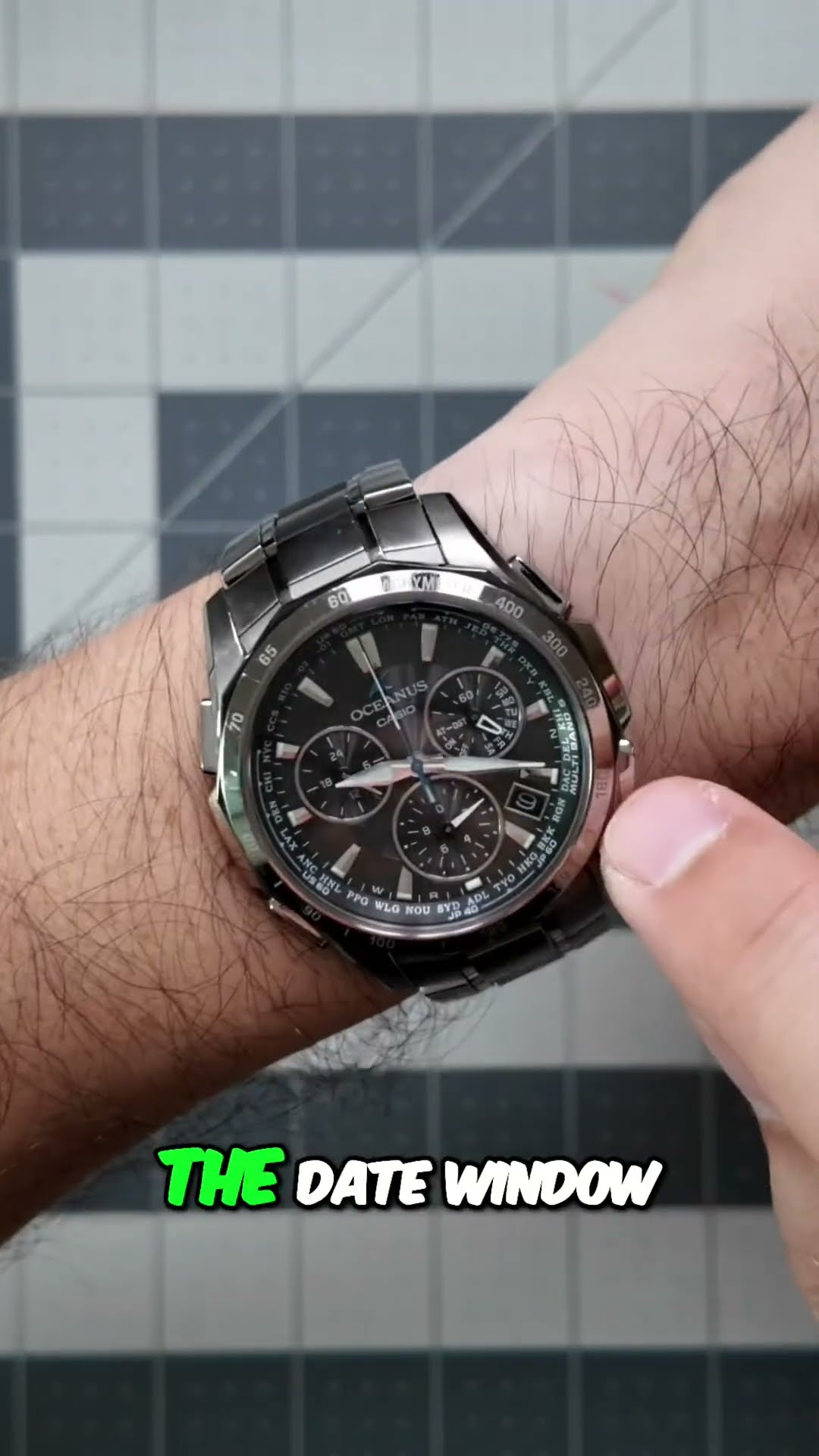 Casio Oceanus OCW-S1000 - Stunning Shine, Unique Hands & Titanium