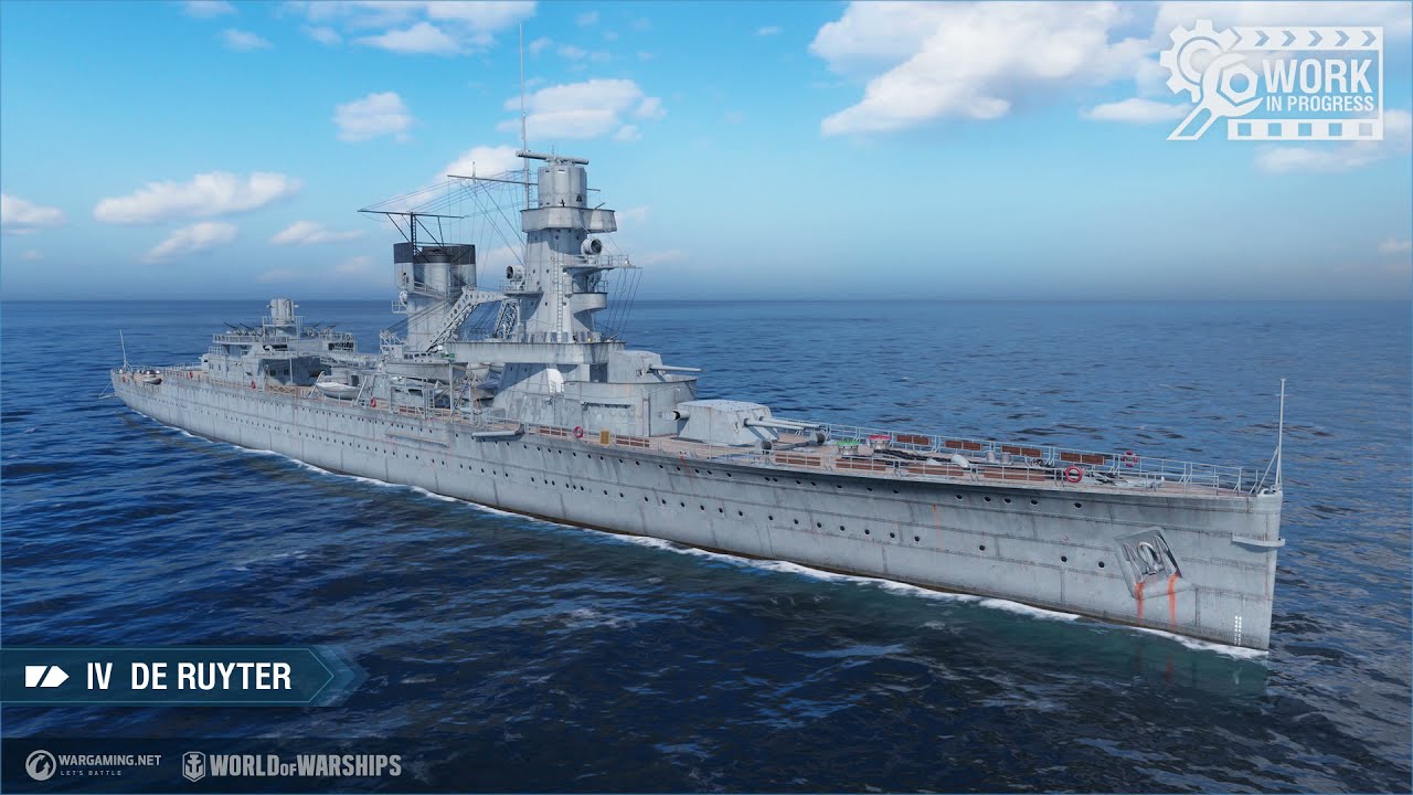 World Of Warships - Rotterdam Port Theme (14 minutes loop)