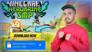 HOW TO DOWNLOAD HEROBRINE SMP MAP IN MINECRAFT | IN MALAYALAM screenshot 4