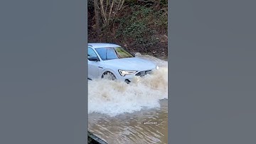 Another One Bites The Dust…🤭😭 #Audi #Etron #Fails #TooFast #Flooded #Ruined #CarFails #FAILED