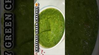 green chutney 😋chatpata mint chutney 😍 #shorts #cooking #greenchutney