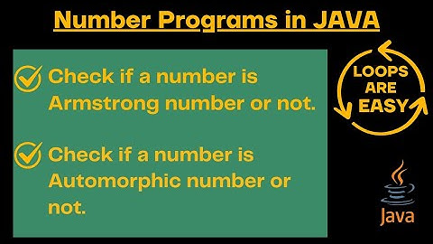 Java Number Programs: Check Armstrong & Automorphic Numbers Using Do While Loop | ICSE 9 & 10