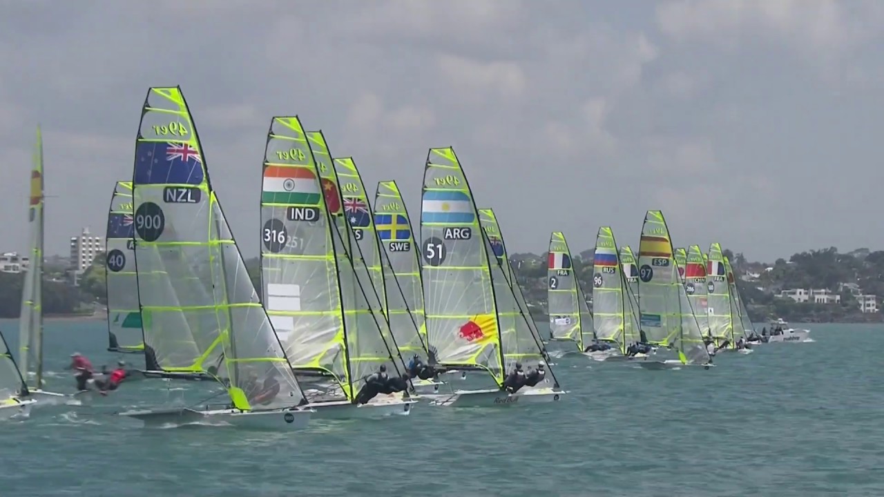 2019 49er World Championships - Yellow Race 7