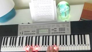 Video thumbnail of "How to Play ~ Ancient Words Long Preserved ~ Michael W Smith ~ LetterNotePlayer ©"