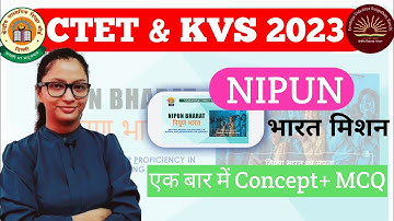 Nipun Bharat Mission | FLN | Nipun Bharat for KVS PRT | Nipun Bharat KVS CTET 2023 | CTET KVS 2023